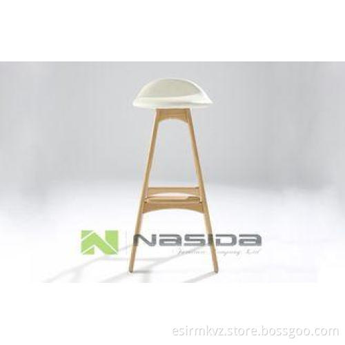 Full Ash Solid Wooden Erik Buch Bar Stools and Chairs , Com
